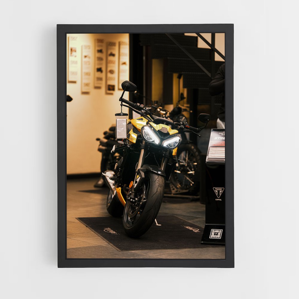 Poster Street triple r élégant – affiche Triumph (vue 2)